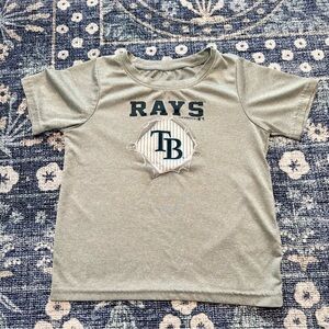 Gray Kids T-Shirt Tampa Bay Rays